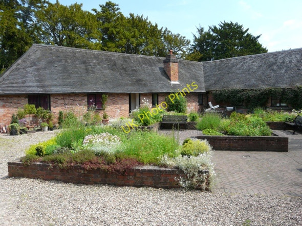 Photo 6"x4" Middleton Hall - Small Walled Garden Cliff\/SP2098 c2008
