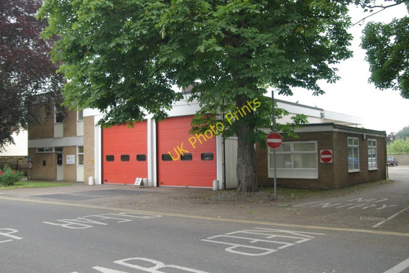 Photo 6"x4" Ely fire station Ely\/TL5480 c2008