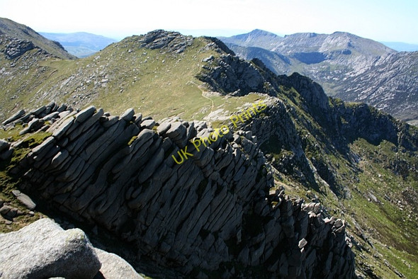 Photo 6"x4" Mullach Buidhe Ridge Corrie\/NS0243 c2008