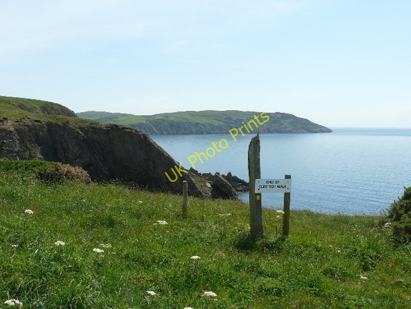 Photo 6"x4" End of Clifftop Walk from Port Logan Port Logan c2008