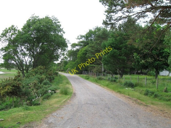 Photo 6"x4" Road, hamlet of Moss by Loch Sheil Moss\/NM6868 c2008