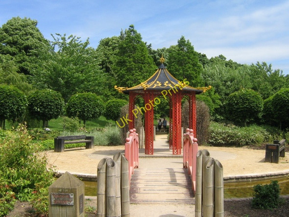 Photo 6"x4" Ornamental Gardens, Bitts Park Carlisle c2008