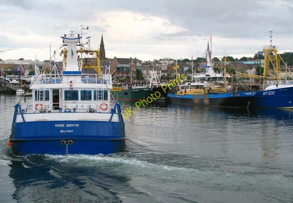 Photo 6"x4" The 'Mare Gratia' in Bangor harbour Bangor\/J5081 c2008