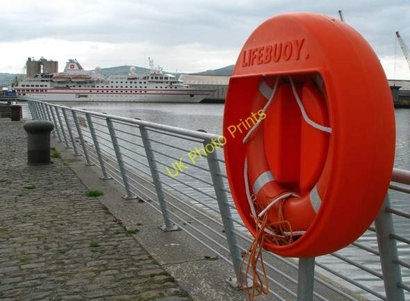 Photo 6"x4" Lifebuoy, Belfast Belfast c2008