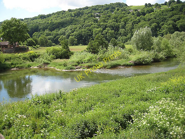 Photo 6"x4" River Wye from Kerne Bridge Leys Hill\/SO5819 c2008