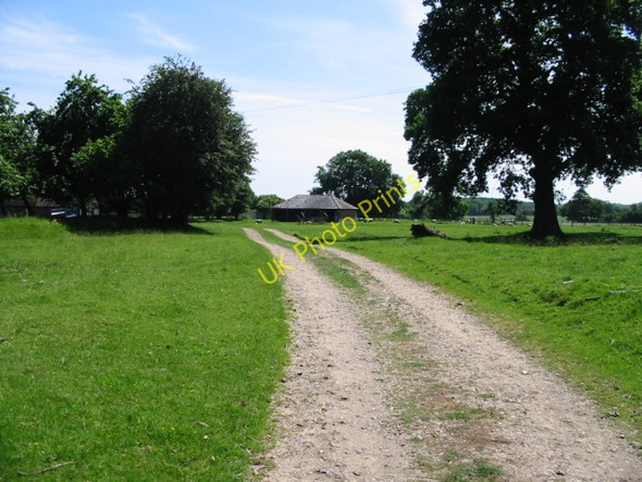 Photo 6"x4" The track to Boyington Court Swingfield Minnis c2008