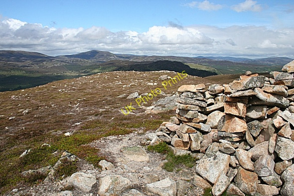 Photo 6"x4" Carn nan Sgliat Summit Castleton\/NO1591 c2008