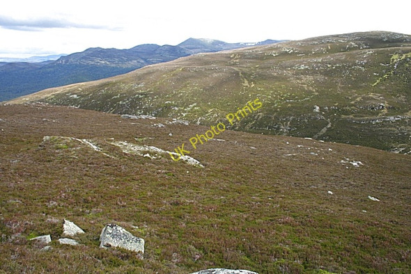 Photo 6"x4" View towards Lochnagar from Carn nan Sgliat Castleton\/NO1591 c2008