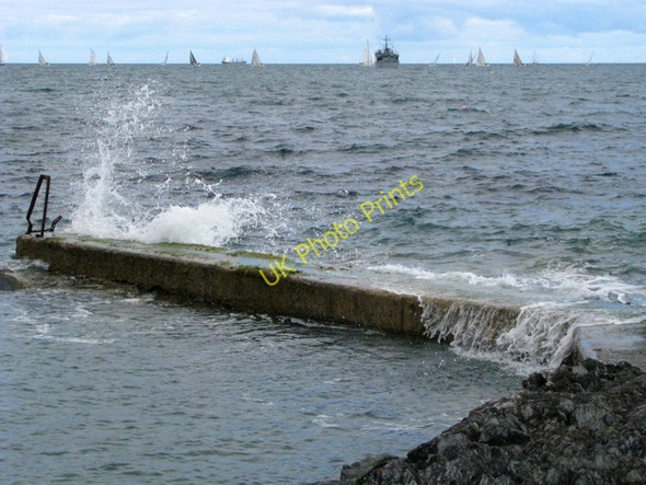 Photo 6"x4" Small pier near Pickie, Bangor Bangor\/J5081 c2008