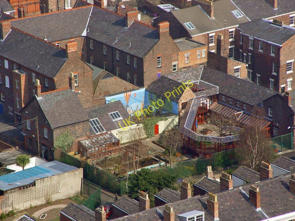 Photo 6"x4" Between Blackburn Place and Back Canning Street Liverpool c2003