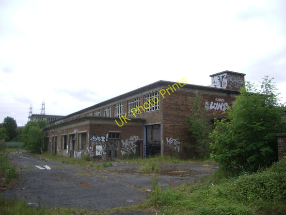 Photo 6"x4" The remains of Huncoat Power Station Padiham c2008