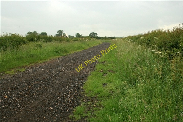 Photo 6"x4" Looking south on Broadings Lane Laneham c2008