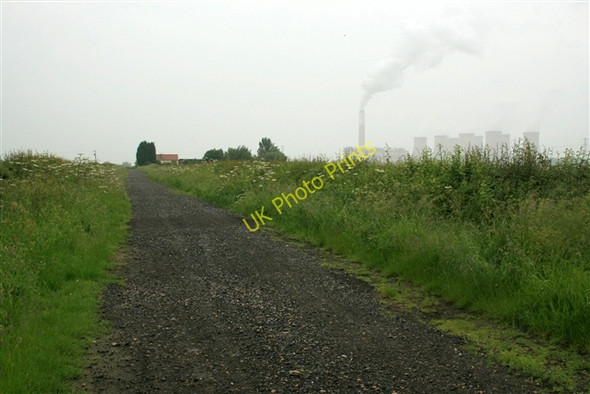Photo 6"x4" Looking north on Broadings Lane Laneham c2008