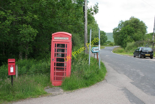 Photo 6"x4" Telephone Box, Clachan of Glendaruel Clachan of Glendaruel c2008
