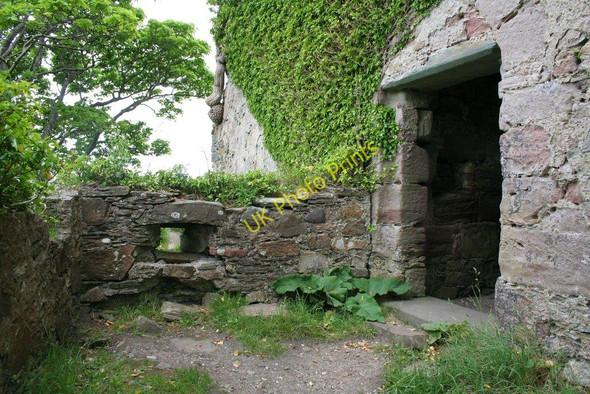 Photo 6"x4" Entrance, Old Castle Lachlan Garbhallt c2008