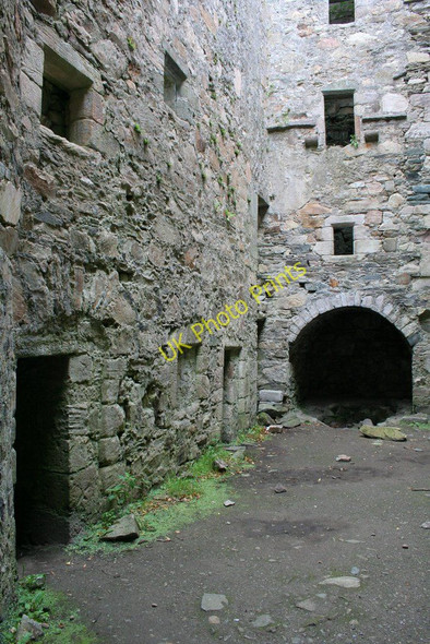 Photo 6"x4" Interior, Old Castle Lachlan Garbhallt c2008