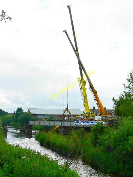 Photo 6"x4" Caldew Railway Bridge - last chance to see Carlisle c2008