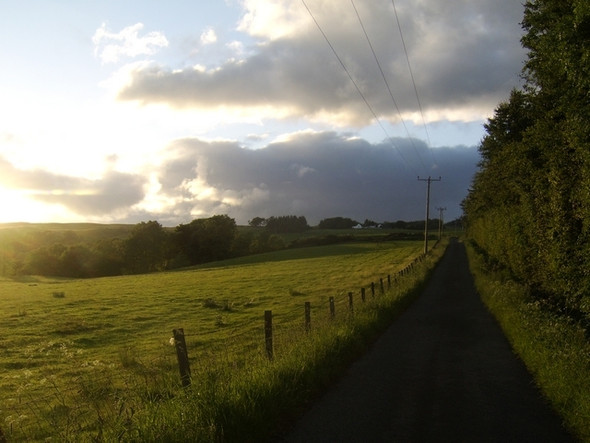 Photo 6"x4" Road to the Muirhouses Bearsden c2008