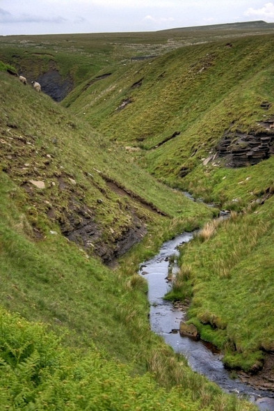 Photo 6"x4" Slateshill Gill Hury c2008