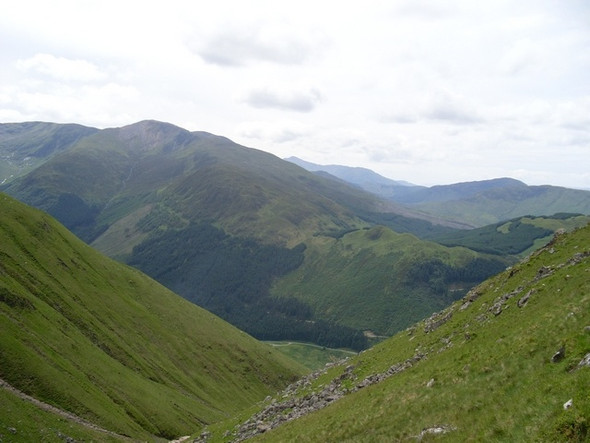 Photo 6"x4" Looking back to Glen Nevis Claggan\/NN1174 c2008