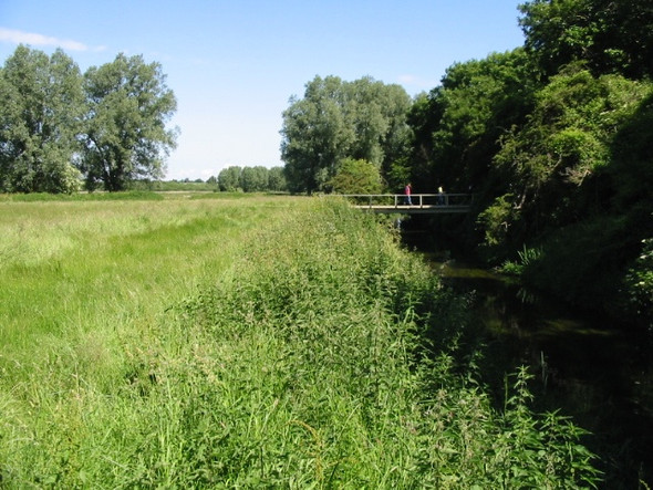 Photo 6"x4" Deadmill Bridge over the Little Stour Grove Hill\/TR2360 c2008