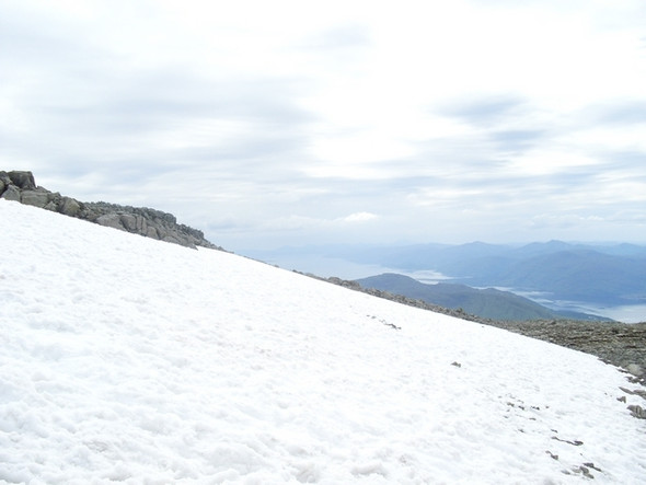 Photo 6"x4" Snow-covered Ben Nevis Ben Nevis c2008