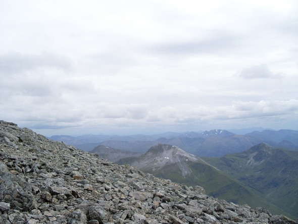 Photo 6"x4" Southeast across the Highlands from Ben Nevis Ben Nevis c2008