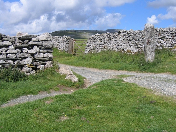 Photo 6"x4" Former gateway on Fell Lane Ingleton\/SD6973 c2008