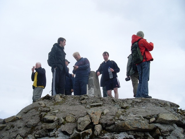 Photo 6"x4" Trig point at the summit of Ben Nevis Ben Nevis c2008