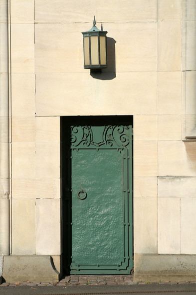 Photo 6"x4" Art Deco doorway Arnold\/SK5945 c2008