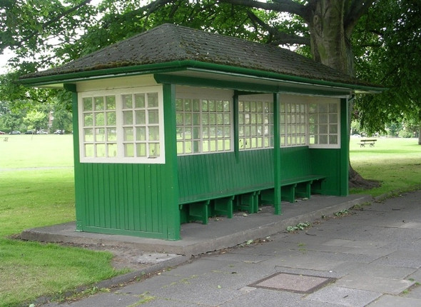 Photo 6"x4" Shelter - The Stray, West Park Harrogate c2008