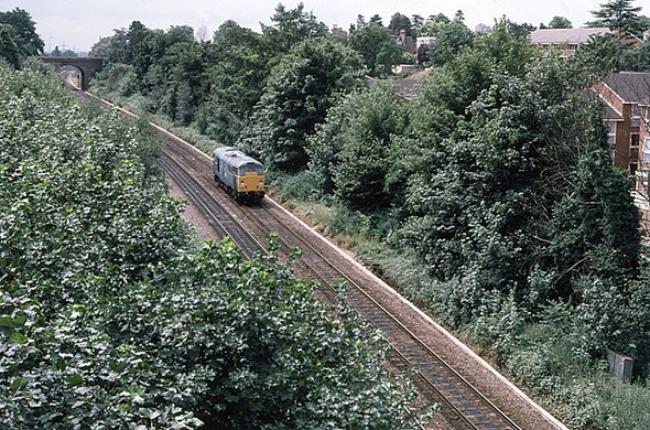 Photo 6"x4" Reading West Cutting Reading c1978