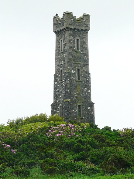 Photo 6"x4" The Agnew Monument Leswalt c2008