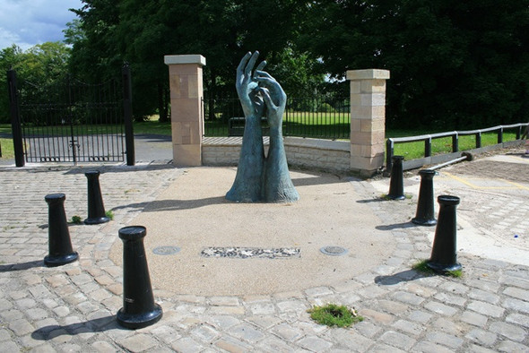 Photo 6"x4" Entrance to Walmesley Park Hindley\/SD6204 c2008