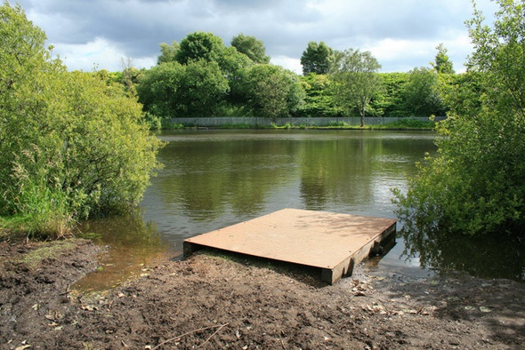 Photo 6"x4" Pond in Walmesley Park Hindley\/SD6204 c2008