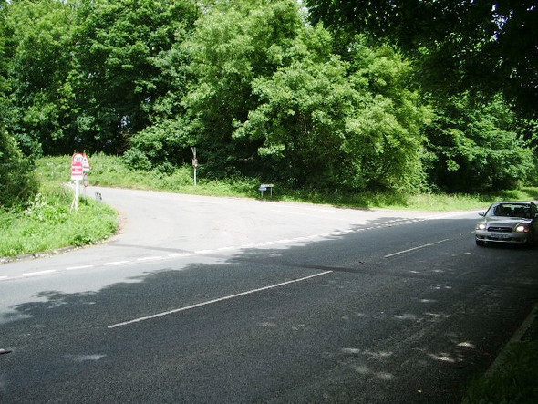Photo 6"x4" Road junction Barrows Green\/SD5288 c2008