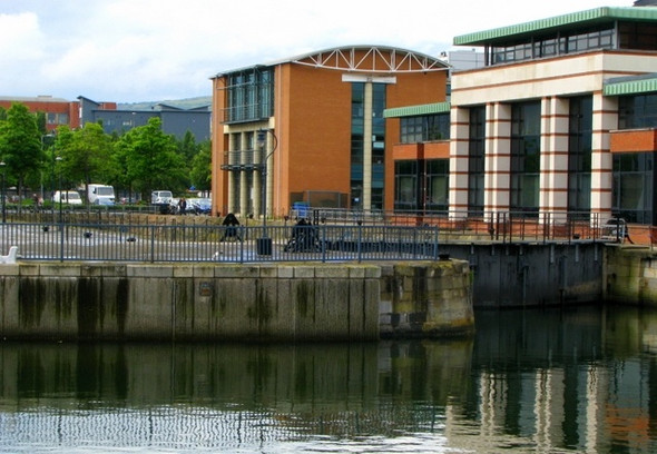 Photo 6"x4" Dry Dock 2, Clarendon Dock, Belfast Belfast c2008