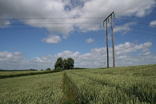 Photo 6"x4" Power path Baughton c2008