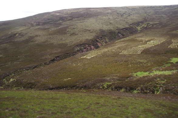 Photo 6"x4" Moorland, Coire Glas-choire Foregin c2008