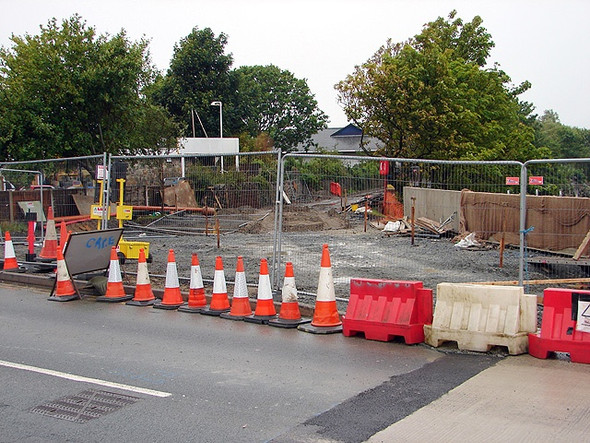Photo 6"x4" New railway construction Porthmadog c2008