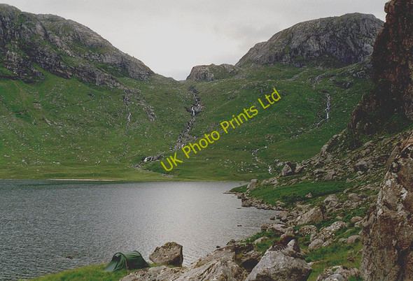 Photo 6"x4" Rough country along the Dubh Loch Polt Fraochain c1999