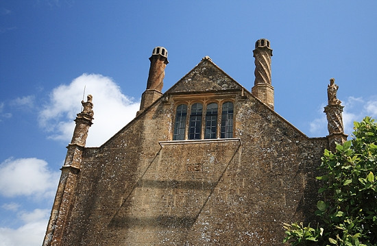 Photo 6"x4" Mapperton Manor House Tudor Wing Gable Mapperton\/SY5099 c2008