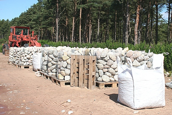 Photo 6"x4" Gravel Products Lochhill\/NJ2964 c2008