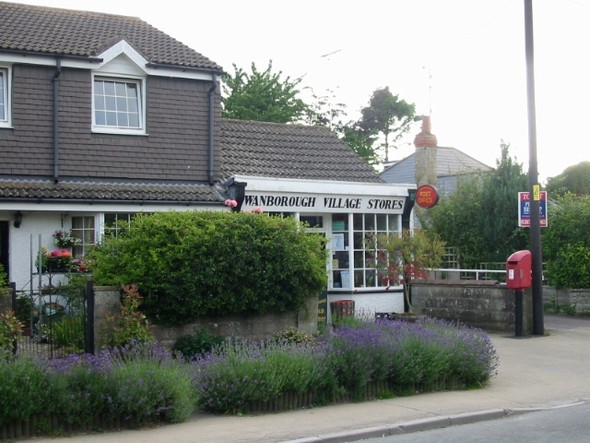 Photo 6"x4" Wanborough post office and village store Lower Wanborough c2008
