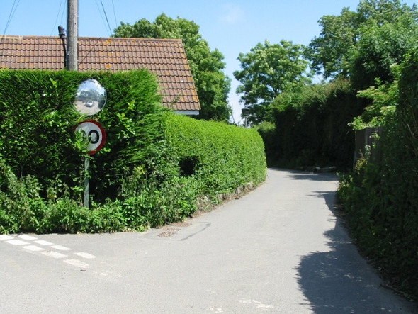 Photo 6"x4" Lane towards Sunnyhill Farm and The Minnis Ewell Minnis c2008