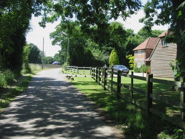 Photo 6"x4" Chalksole Green Lane, looking W Chalksole c2008
