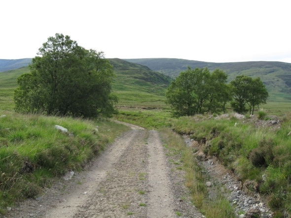 Photo 6"x4" Track, Meall Ghoirleig beyond Kinloch Loggan c2008