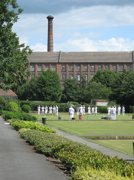 Photo 6"x4" Bowls Match in West Park Long Eaton c2008