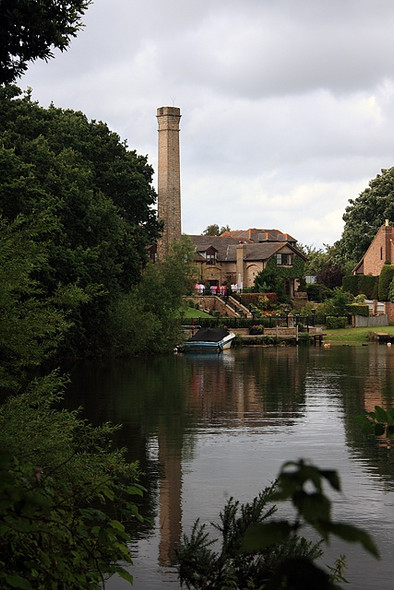 Photo 6"x4" The old waterworks pumping station at Tuckton Christchurch\/SZ1592 c2008