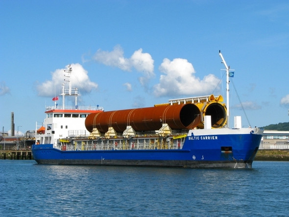 Photo 6"x4" The 'Baltic Carrier' arriving in Belfast [1] Belfast c2008
